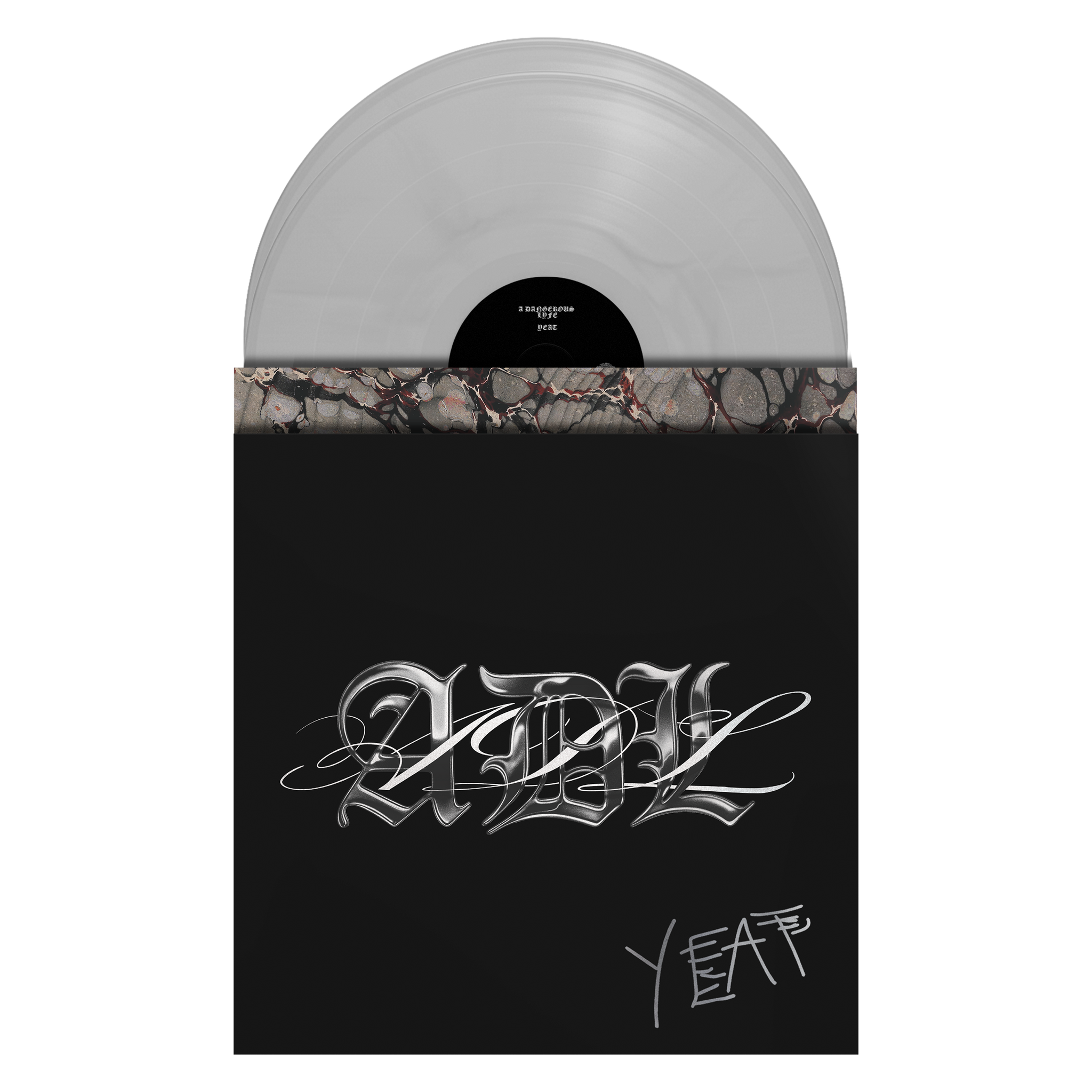 ADL SIGNED 2LP VINYL [DOUBLE SIDED LOGO EDITION] – Yeat
