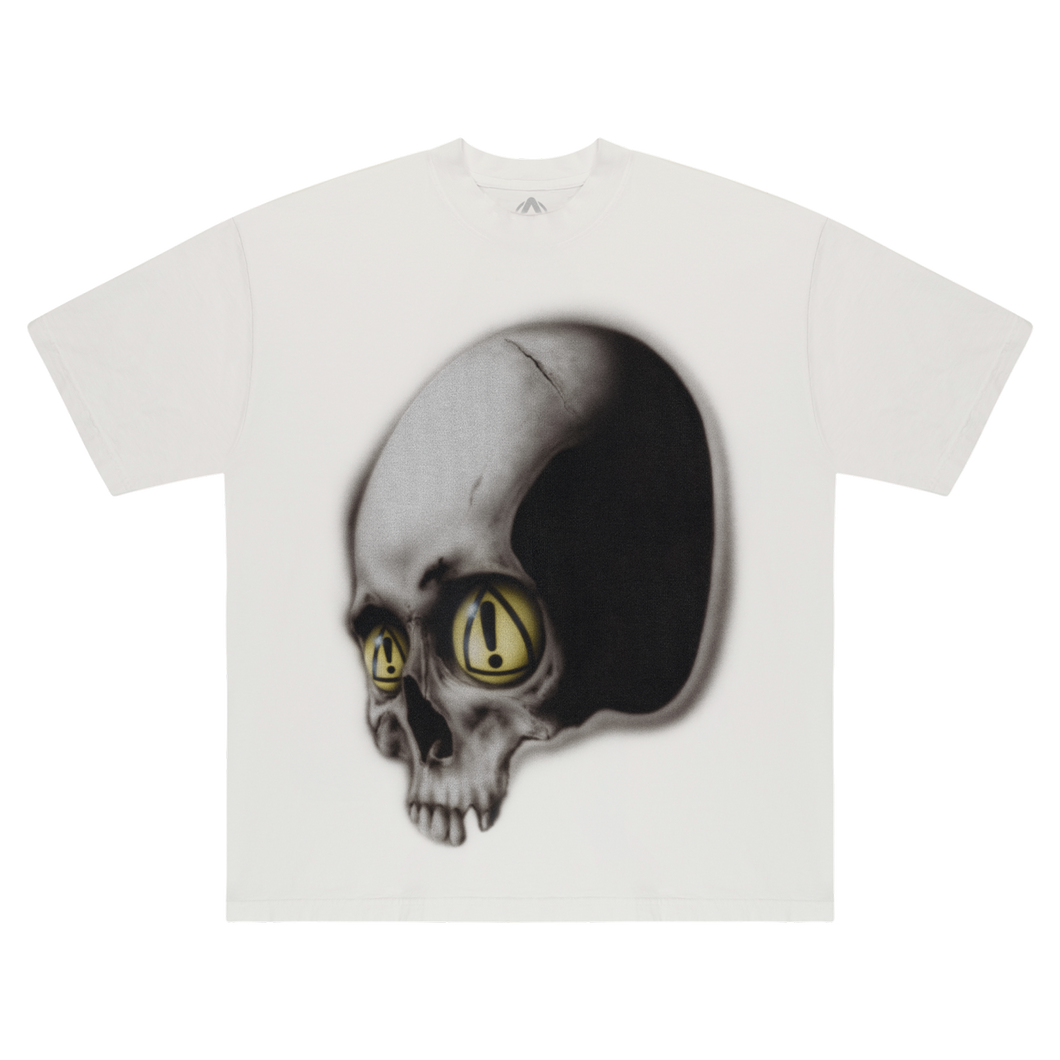 DANGEROUS SUMMER SKULL TEE (VINTAGE WHITE)