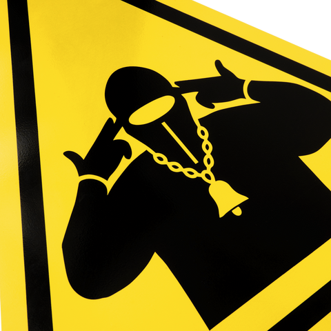 DANGEROUS SUMMER STREET SIGN