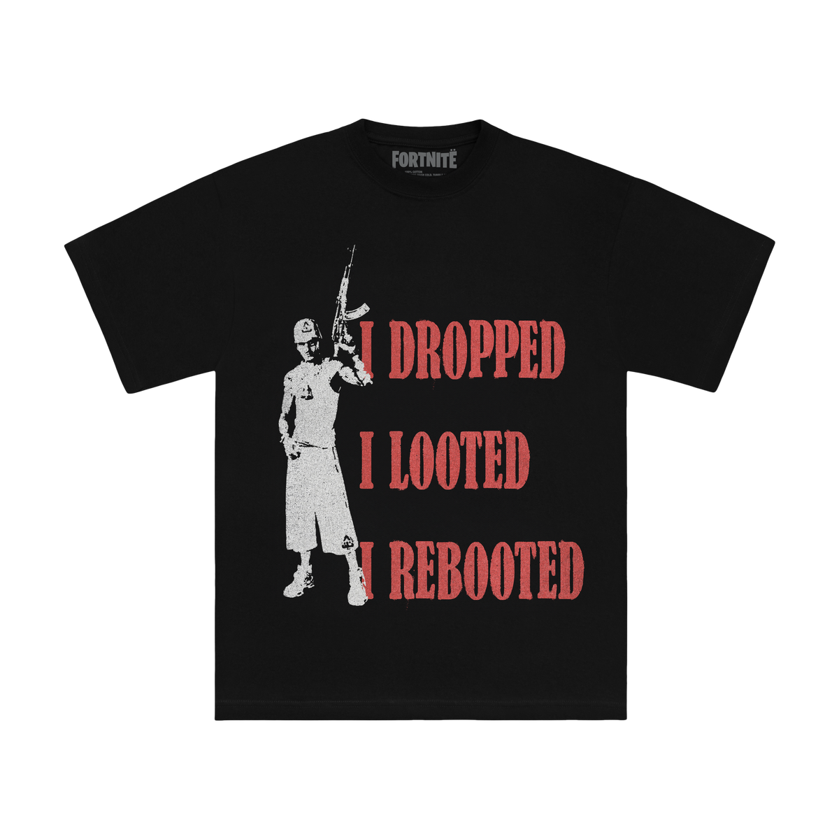 DROPPED LOOTED REBOOTED TEE
