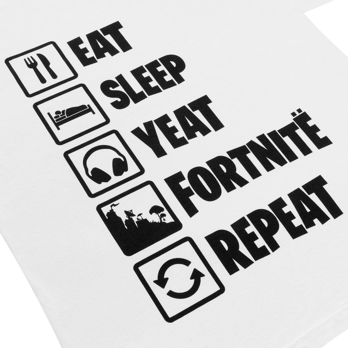 EAT SLEEP TEE