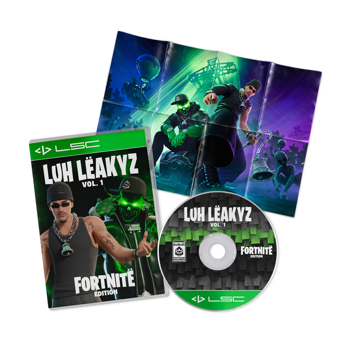LUH LEAKYZ VOL. 1 [FORTNITË EDITION CD]