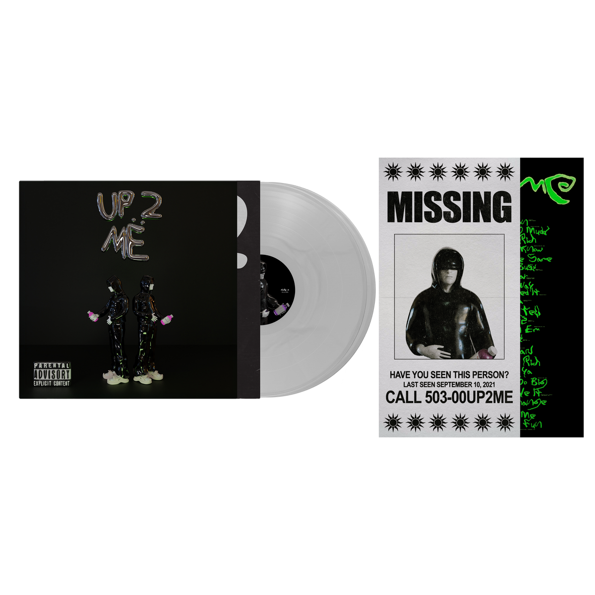 UP 2 MË COLLECTOR'S EDITION 2LP VINYL