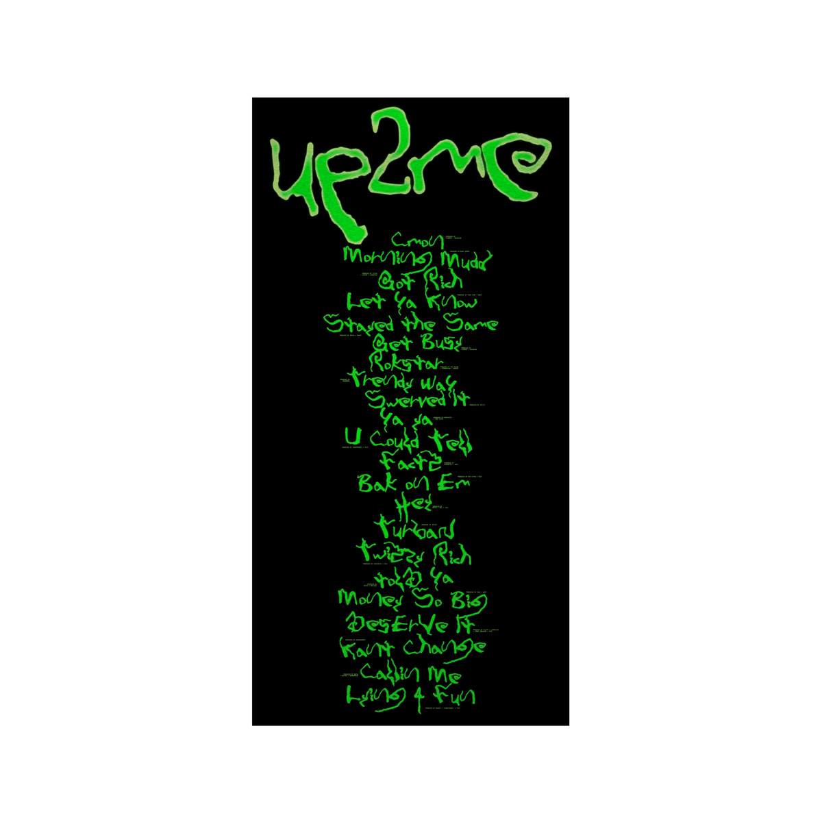 UP 2 MË COLLECTOR'S EDITION 2LP VINYL